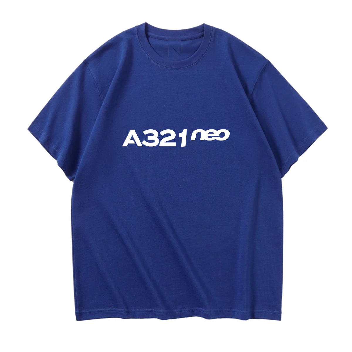 A321neo & Text Designed Relax Fit T-Shirts