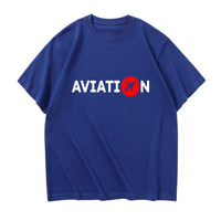 Thumbnail for Aviation Designed Relax Fit T-Shirts