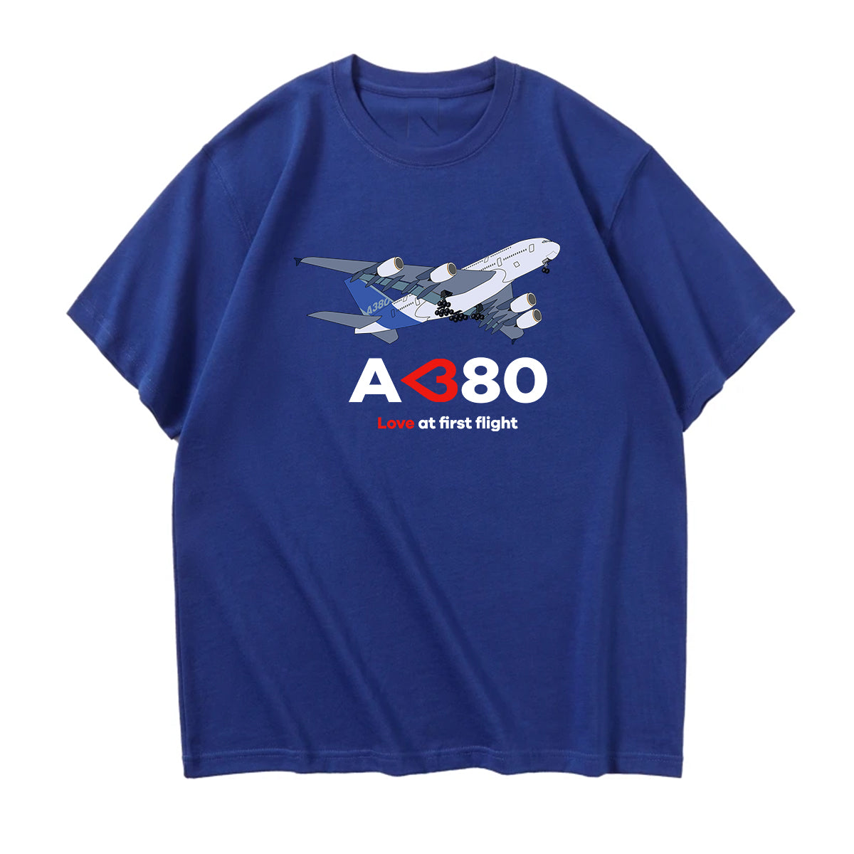 Airbus A380 Love at first flight Designed Relax Fit T-Shirts