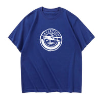 Thumbnail for Aviation Lovers Designed Relax Fit T-Shirts