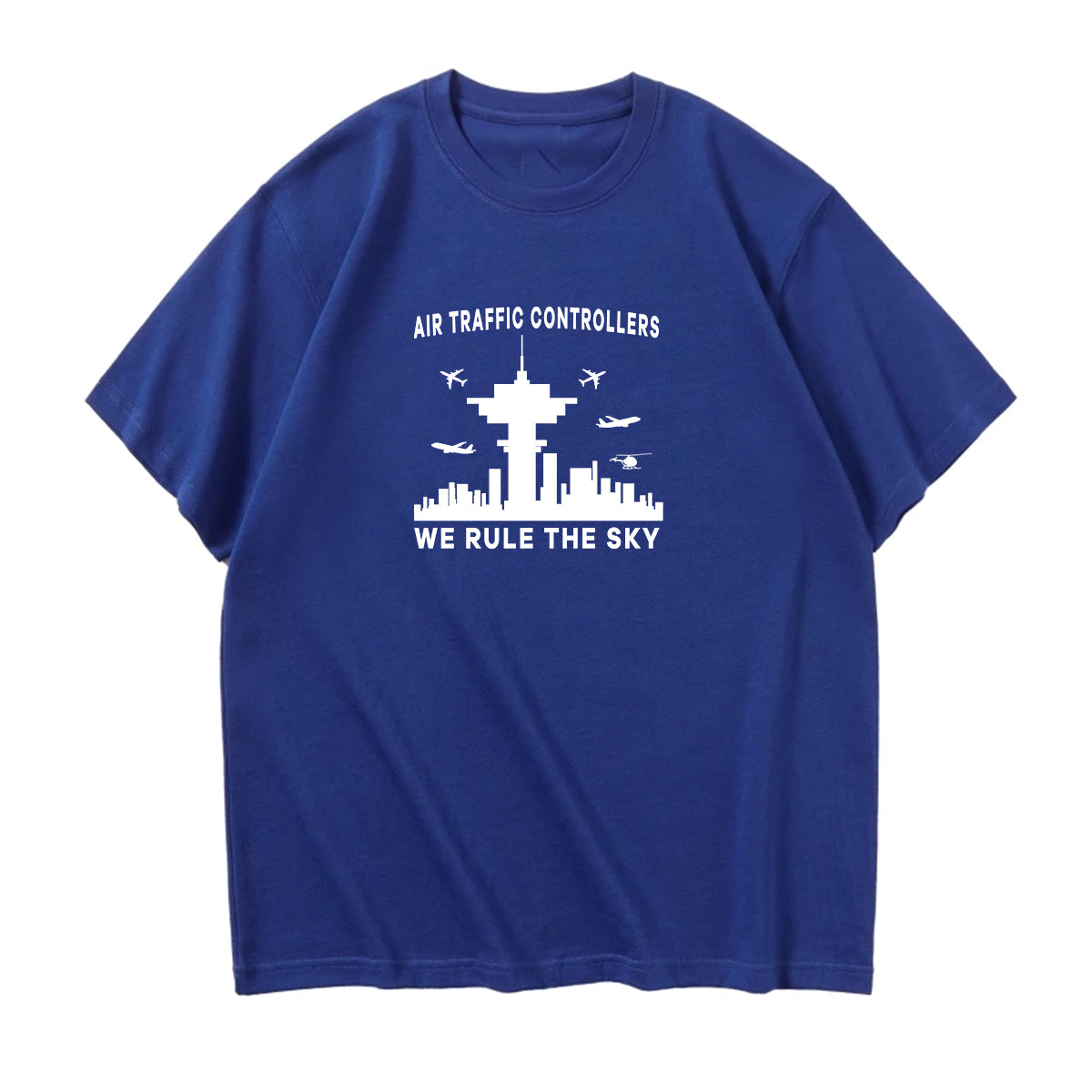 Air Traffic Controllers - We Rule The Sky Designed Relax Fit T-Shirts