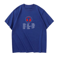 Thumbnail for Aviation Alphabet 3 Designed Relax Fit T-Shirts