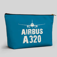 Thumbnail for Airbus A320 & Plane Designed Zipper Pouch