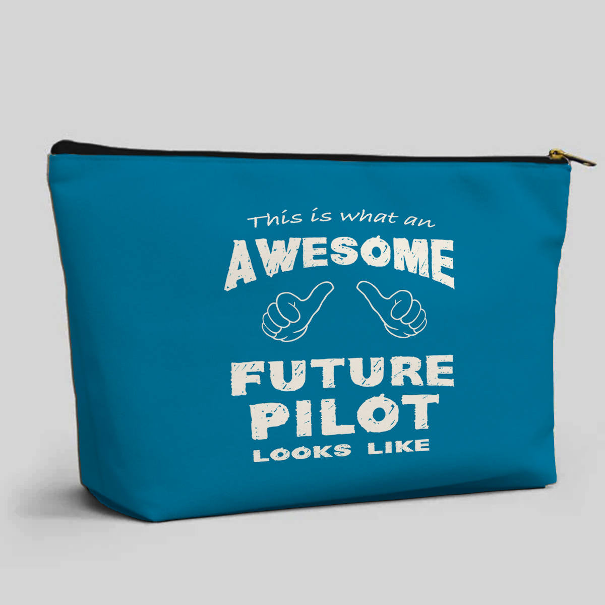 Future Pilot Designed Zipper Pouch