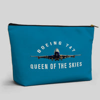 Thumbnail for Boeing 747 Queen of the Skies Designed Zipper Pouch