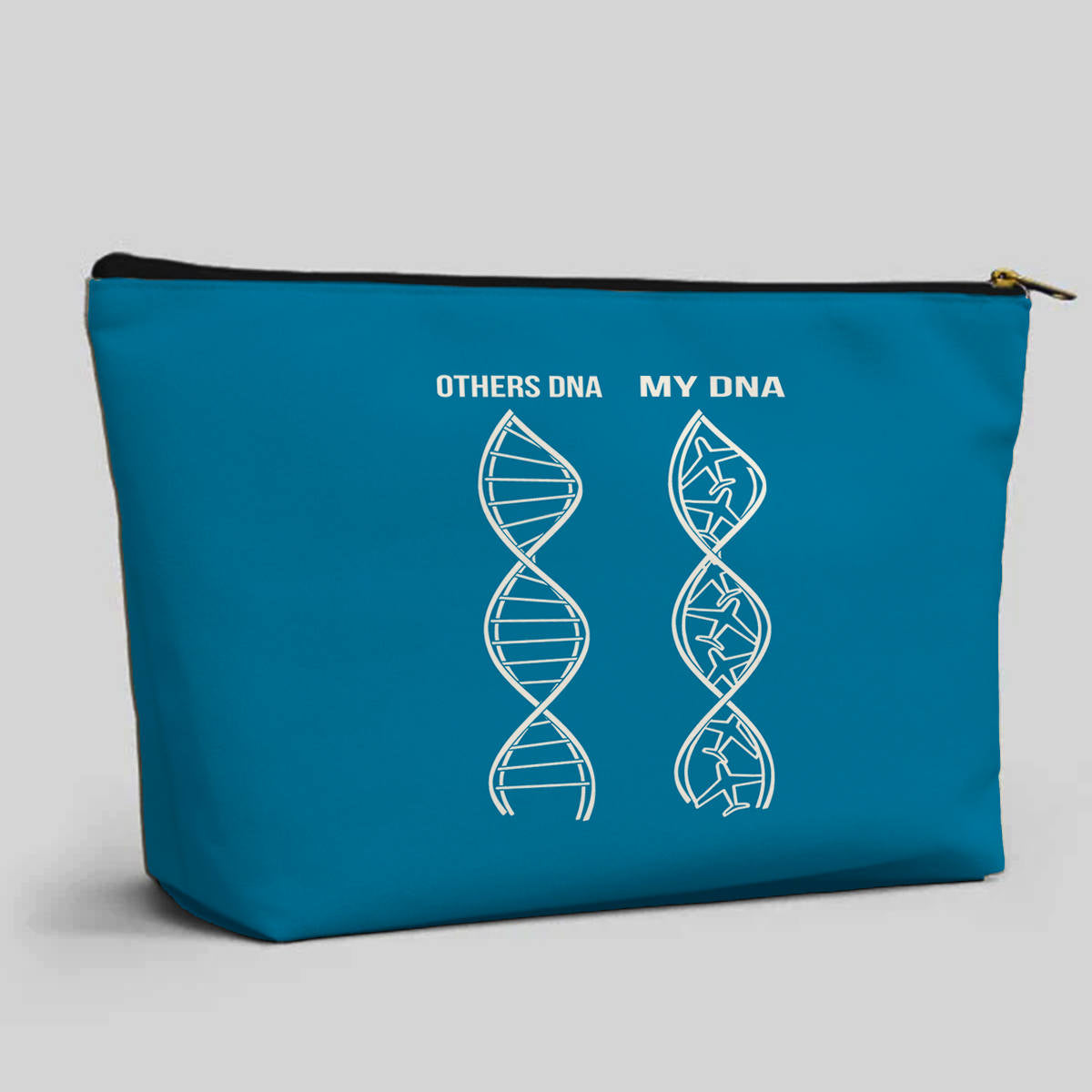 Aviation DNA Designed Zipper Pouch