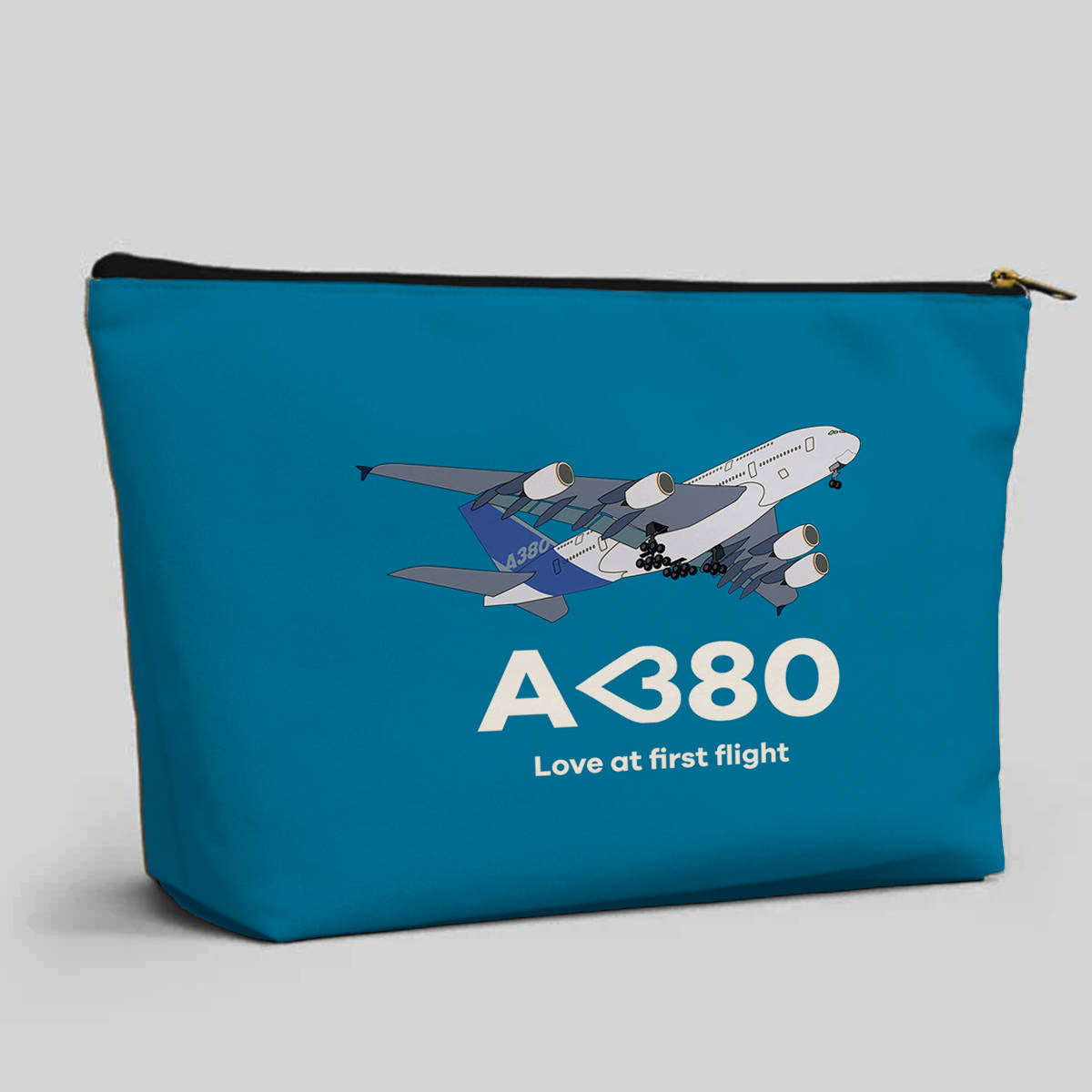 Airbus A380 Love at first flight Designed Zipper Pouch