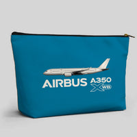 Thumbnail for The Airbus A350 WXB Designed Zipper Pouch