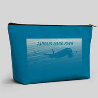 Thumbnail for Airbus A350XWB & Dots Designed Zipper Pouch