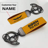 Thumbnail for Born To Fly Special Design Horseshoe Buckle Key Chains