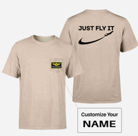 Thumbnail for Just Fly It 2 Designed Pocket T-Shirts