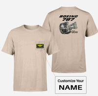 Thumbnail for Boeing 787 & GENX Engine Designed Pocket T-Shirts