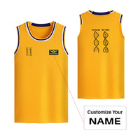 Thumbnail for Aviation DNA Designed Basketball Style Sports Tank Tops