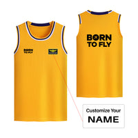 Thumbnail for Born To Fly Special Designed Basketball Style Sports Tank Tops