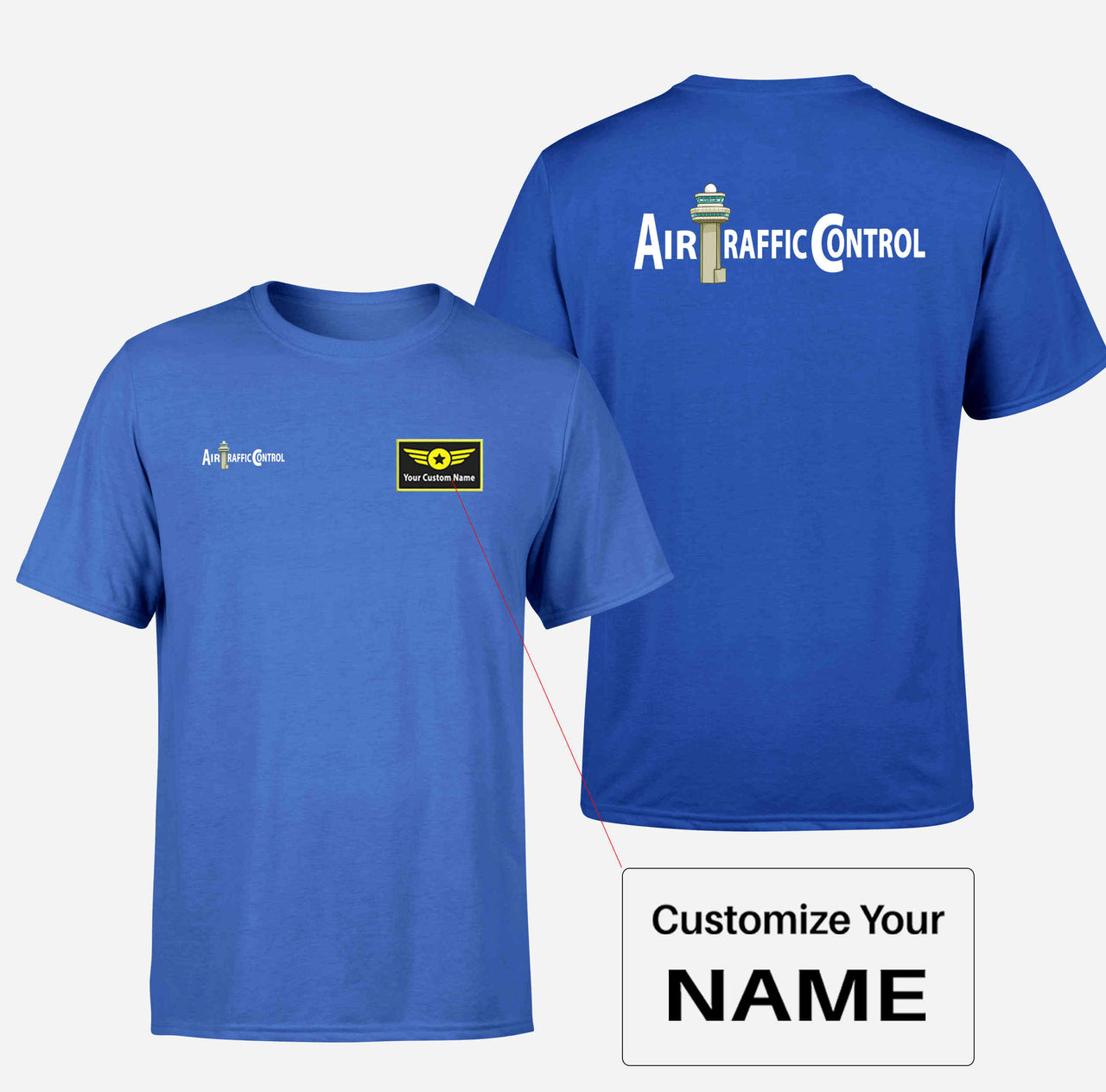 Air Traffic Control Double-Side T-Shirts