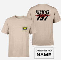 Thumbnail for Amazing Piloteyes737 Designed Pocket T-Shirts