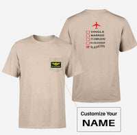 Thumbnail for In Aviation Designed Pocket T-Shirts