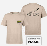 Thumbnail for Just Fly It & Fly Girl Designed Pocket T-Shirts