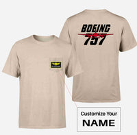 Thumbnail for Amazing Boeing 757 Designed Pocket T-Shirts