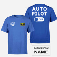 Thumbnail for Auto Pilot Off Double-Side T-Shirts