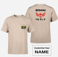 Thumbnail for Born To Fly SKELETON Designed Pocket T-Shirts