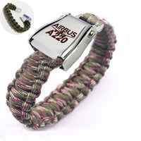 Thumbnail for Amazing Airbus A220 Design Airplane Seat Belt Bracelet