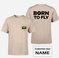 Thumbnail for Born To Fly Special Designed Pocket T-Shirts