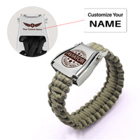 Thumbnail for %100 Original Aviator Design Airplane Seat Belt Bracelet