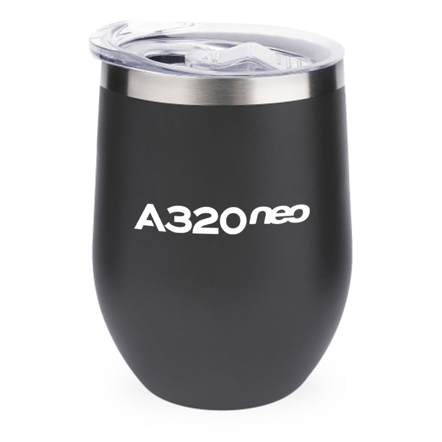 A320neo & Text Designed 12oz Egg Cups