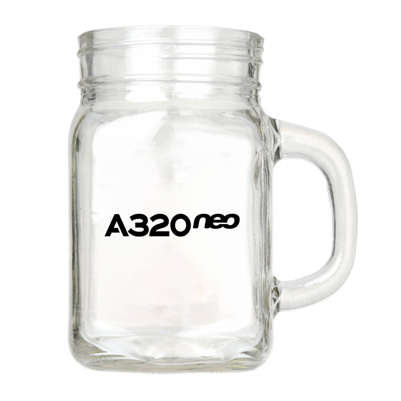 A320neo & Text Designed Cocktail Glasses