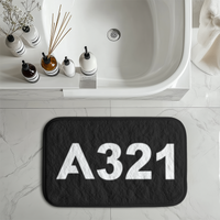 Thumbnail for A321 Flat Text Designed Bath Mats