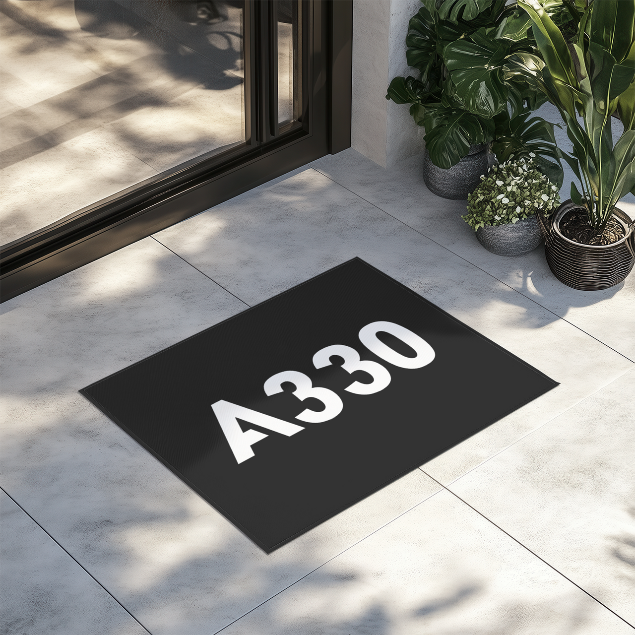 A330 Flat Text Designed Door Mats