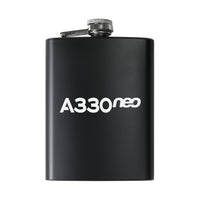 Thumbnail for A330neo & Text Designed Stainless Steel Hip Flasks