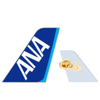 Thumbnail for ANA ALL Nippon Airlines Designed Tail Shape Badges & Pins