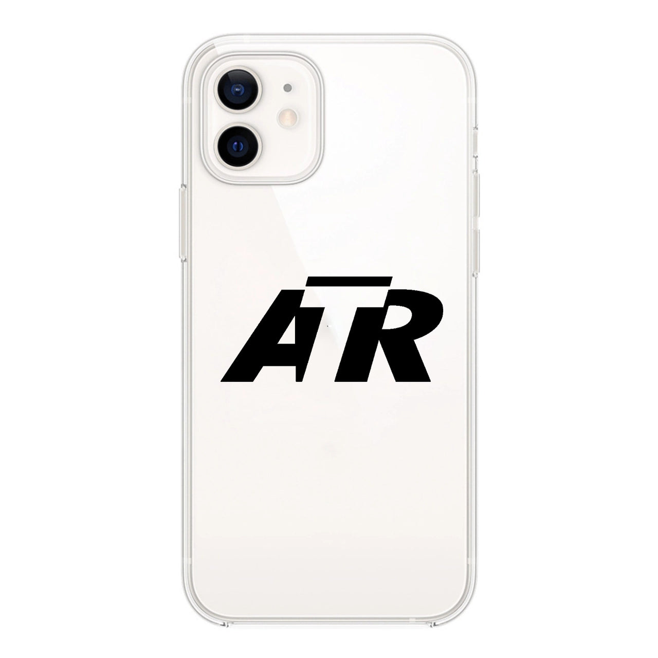 ATR & Text Designed Transparent Silicone iPhone Cases