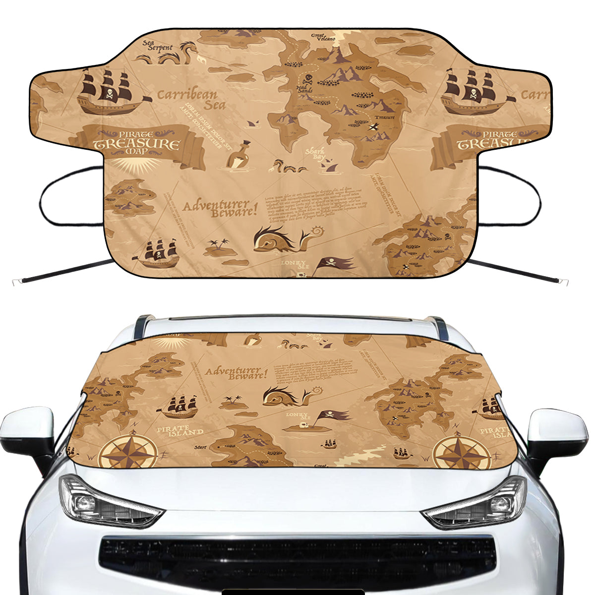 Adventure Designed Car Windshield Snow Covers