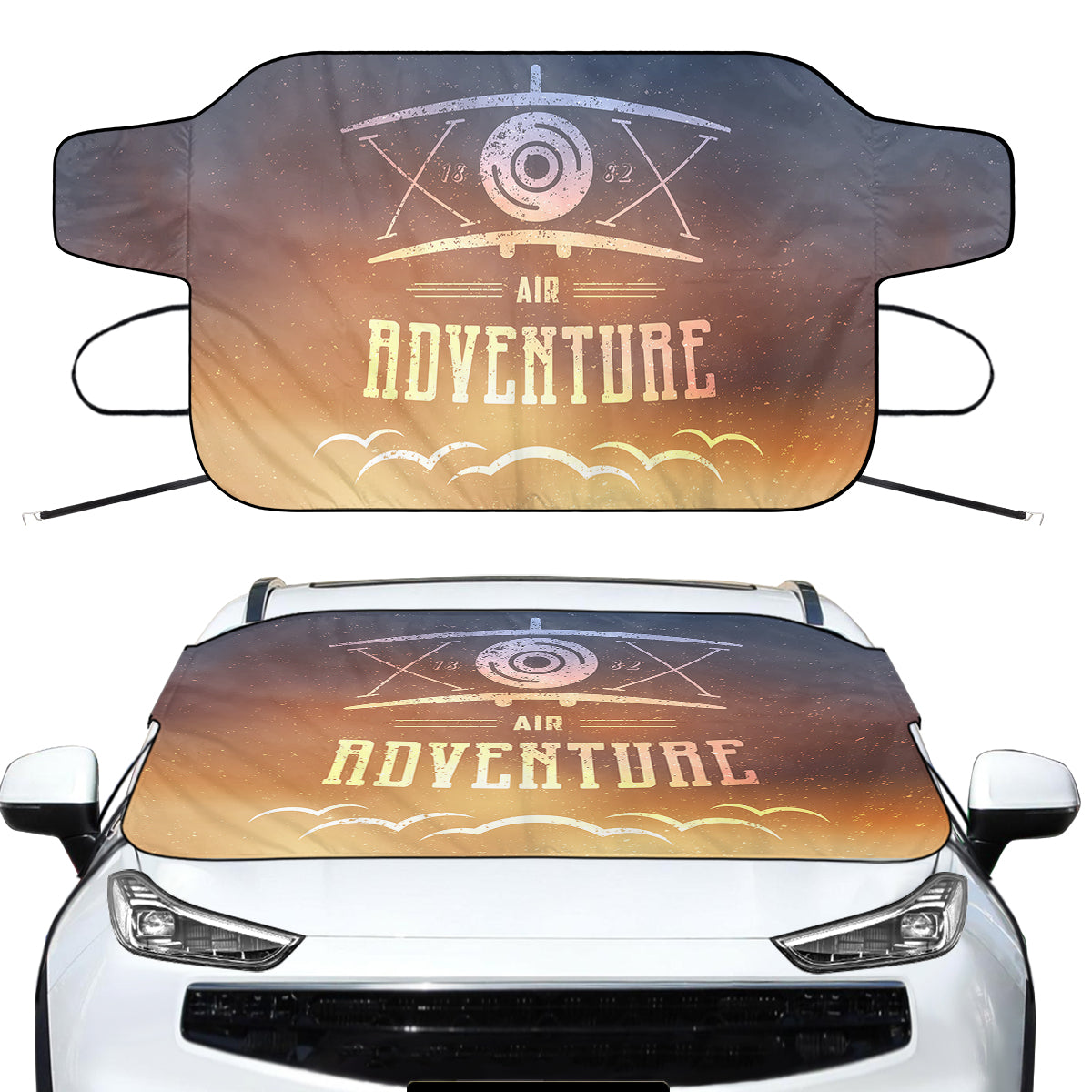 Air Adventure Designed Car Windshield Snow Covers