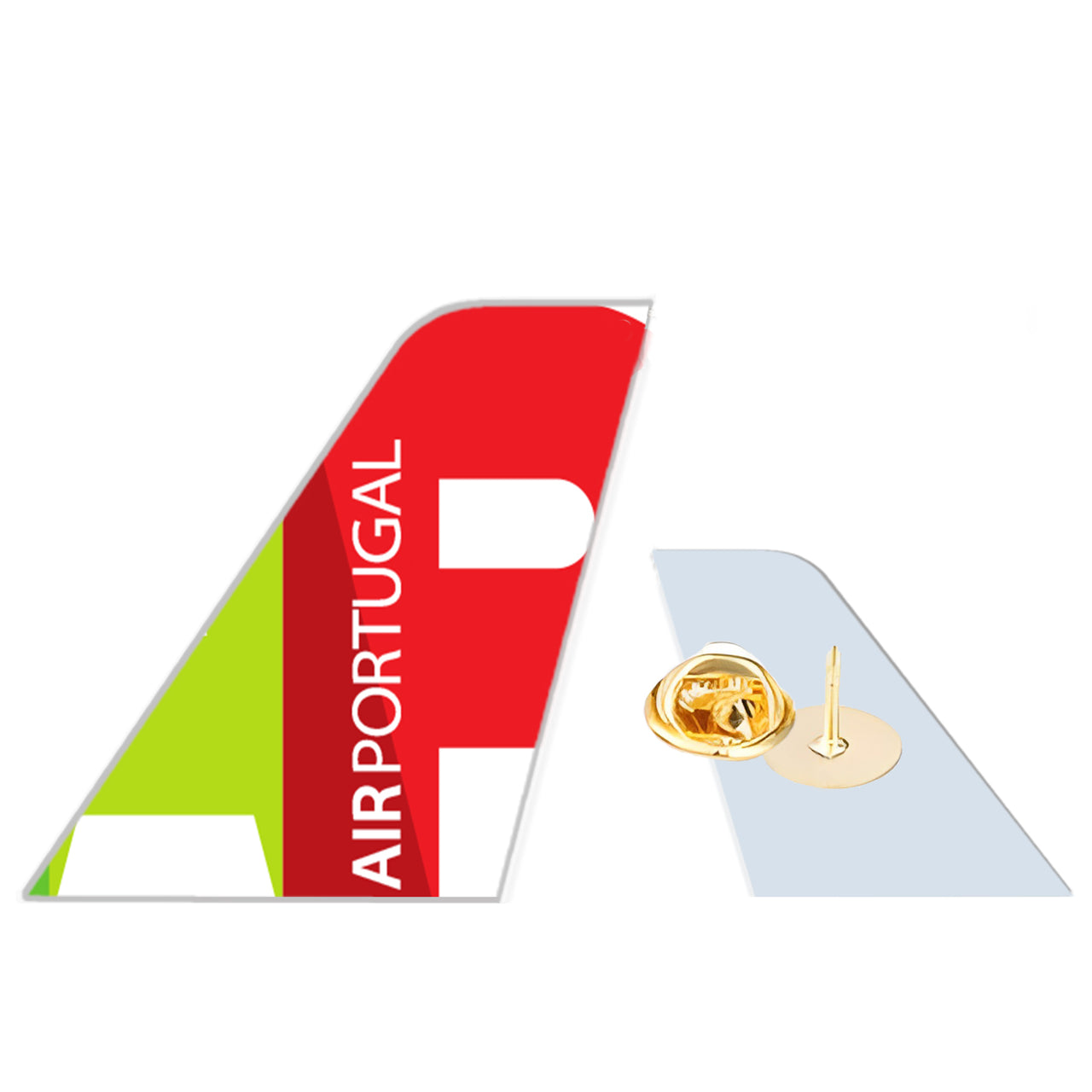 Air Portugal Designed Tail Shape Badges & Pins