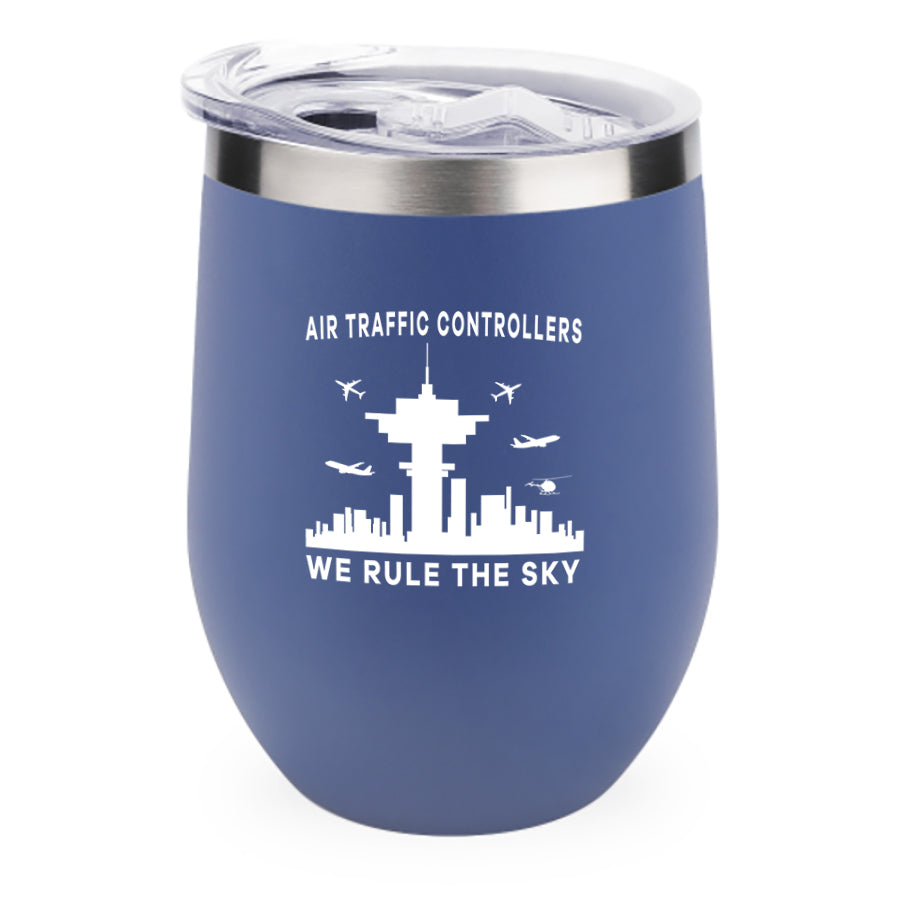 Air Traffic Controllers - We Rule The Sky Designed 12oz Egg Cups