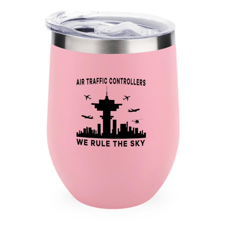 Air Traffic Controllers - We Rule The Sky Designed 12oz Egg Cups