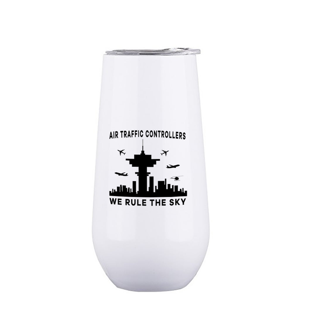 Air Traffic Controllers - We Rule The Sky Designed 6oz Egg Cups