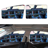 Thumbnail for Airbus A350 Cockpit-Horizontal Designed Car Sun Shade (Side window)