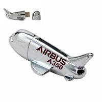 Thumbnail for Airbus A350 & Text Designed Airplane Shape USB Drives