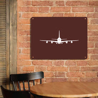 Thumbnail for Airbus A380 Silhouette Printed Metal Sign