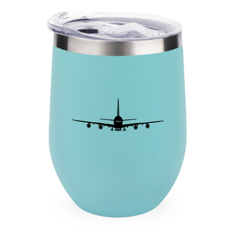 Airbus A380 Silhouette Designed 12oz Egg Cups