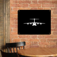 Thumbnail for Airbus A400M Silhouette Printed Metal Sign