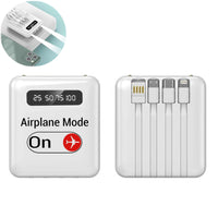 Thumbnail for Airplane Mode On Designed 10000mAh Quick Charge Powerbank