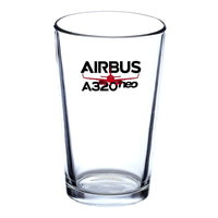 Thumbnail for Amazing Airbus A320neo Designed Beer & Water Glasses