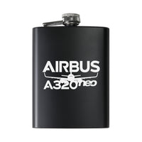 Thumbnail for Amazing Airbus A320neo Designed Stainless Steel Hip Flasks