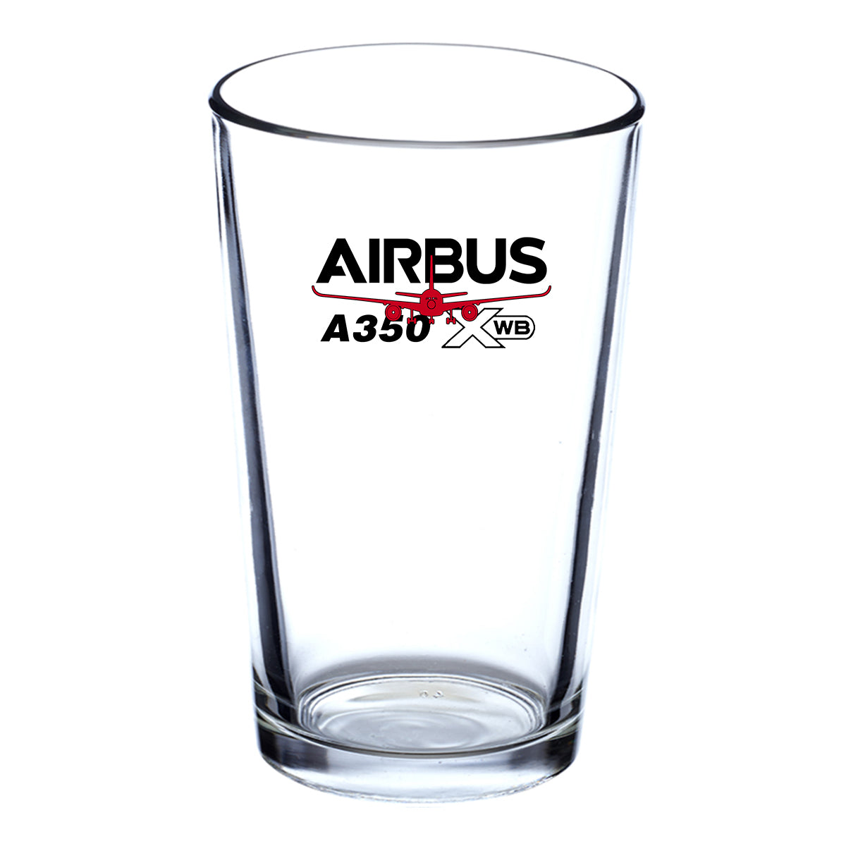 Amazing Airbus A350 XWB Designed Beer & Water Glasses